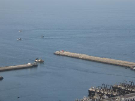 les bateaux rejoindre ds le  port d'agadir