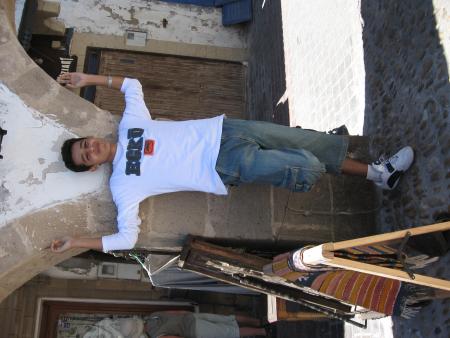 jolie pose....loooool