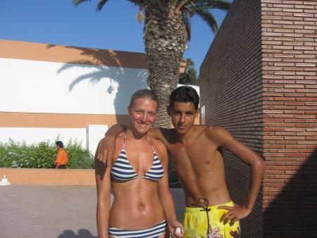 moi et une amie russe:KATIA