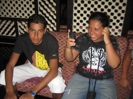 moi et SHAMS au piano-bar