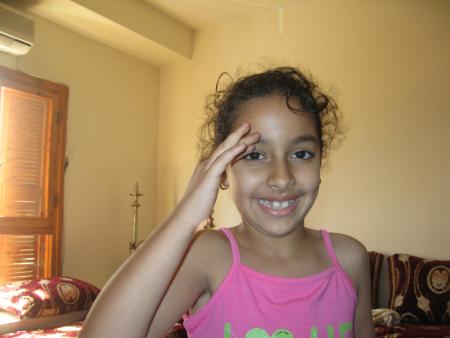 je vous présente ma cousine MAREWA de la LYBIE